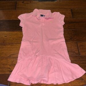 Ralph Lauren Pink Kids Polo Dress